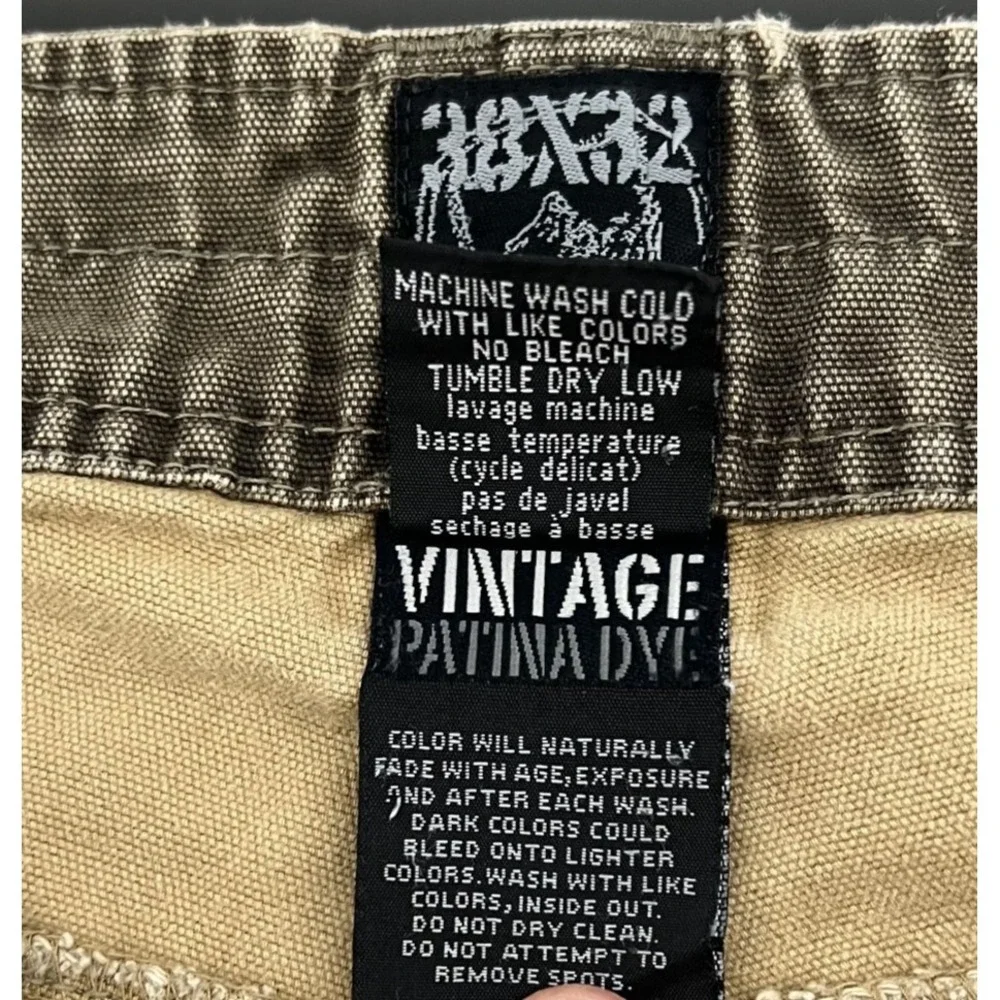Kuhl Pants Mens 38x32 Brown Outkast Canvas Cargo Outdoor Workwear Hiking